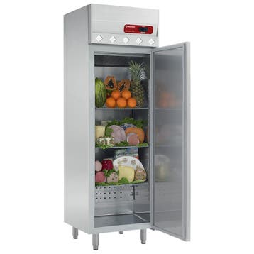 Koelkast geventileerd, 400 liter, 1 deur, Verzenden, Nieuw in verpakking, Koelen en Vriezen