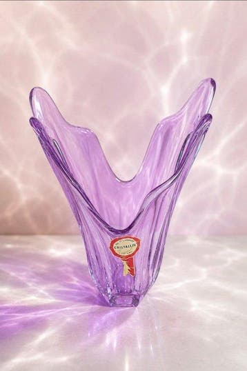 Val Saint Lambert - Vase - Cristal/Cristalline, Antiek en Kunst