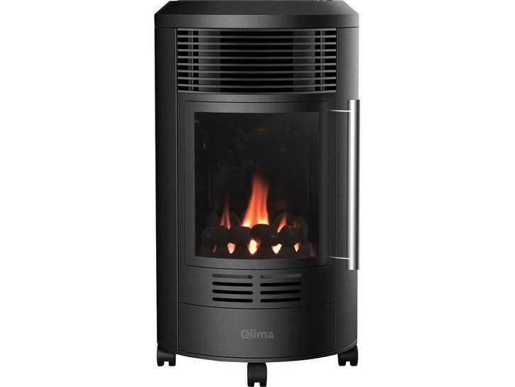 Qlima GH 8034 - Gasverwarming - 6 warmtestanden - zwart, Bricolage & Construction, Chauffage & Radiateurs, Envoi