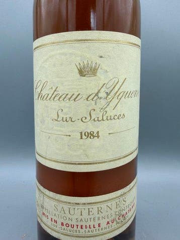1984 Château dYquem - Sauternes 1er Cru Supérieur - 1 Fles, Nieuw