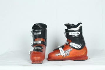 Refurbished - Skischoenen - Salomon T3 orange - 26MP/40.5EU, Ophalen of Verzenden, Schoenen