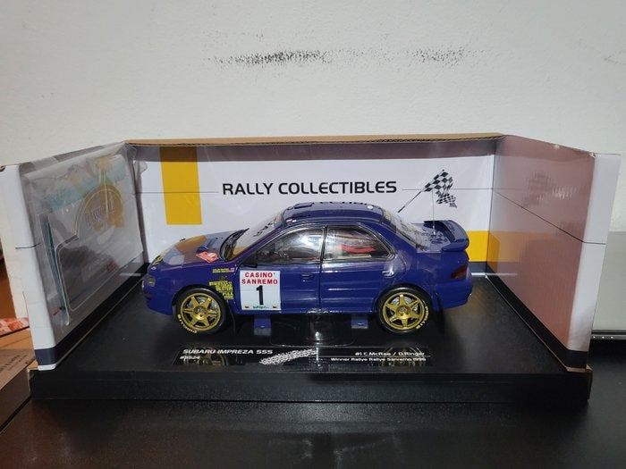 Sunstar 1:18 - Model sportwagen - Subaru Impreza WRX97 Gr.A, Hobby en Vrije tijd, Modelauto's | 1:5 tot 1:12