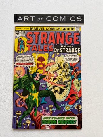 Strange Tales #184, #187, #188 - All with rare Mark Jewelers