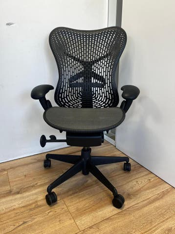 Partij Herman Miller Mirra Bureaustoelen - Kleur Graphite, Verzenden, Bureaustoel