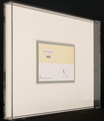 Panamarenko (1940-2019) - Handsignierte  Invitation