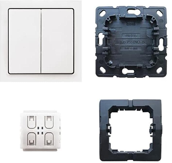 ABB Busch-Jaeger Vrienden van Hue Slimme Schakelaar Set -, Doe-het-zelf en Bouw, Alarmsystemen, Verzenden