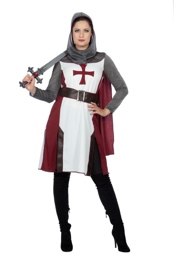 Ridder Kostuum Dames, Kleding | Dames, Carnavalskleding en Feestkleding, Nieuw, Verzenden