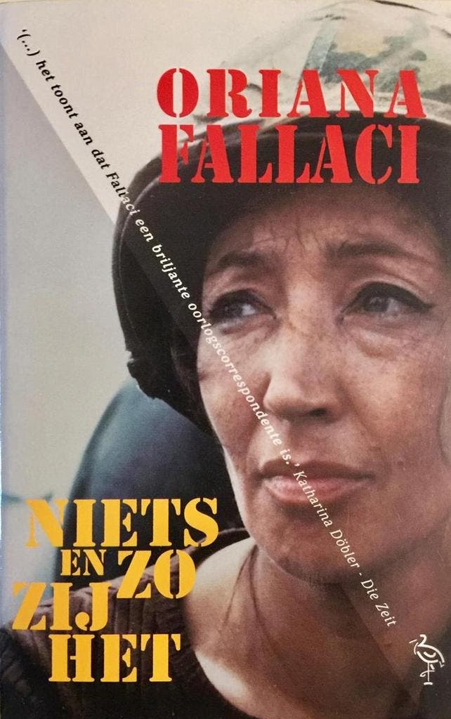 Niets en zo zij het / Ooievaar 9789057132971 O. Fallaci, Boeken, Romans, Gelezen, Verzenden