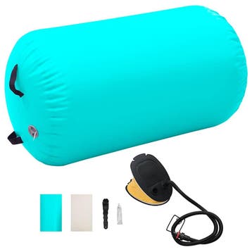 vidaXL Gymnastiekrol met pomp opblaasbaar 100x60 cm PVC, Sport en Fitness, Yoga en Pilates, Verzenden, Nieuw