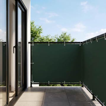 vidaXL Balkon Privacy Scherm 150 x 300 cm Stof met, Verzenden, Nieuw