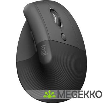 Logitech Lift Zwart Ergnomische Draadloze Muis, Verzenden