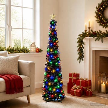 vidaXL Pop-up led-kerstboom met sterrentopper 120 cm 50, Verzenden, Nieuw