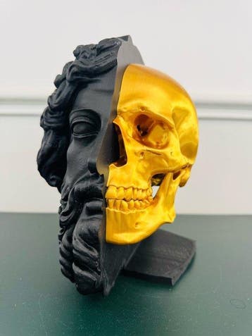 PYTHIA - Buste, Zeus vs Memento Mori II - 26 cm - Plastic -