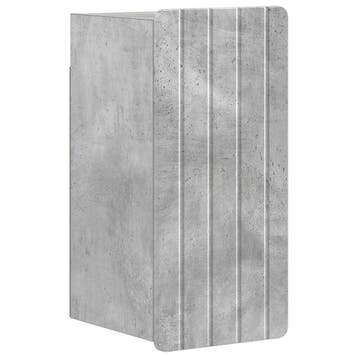 vidaXL Badkamer wandkast ZWOLLE Betongrijs 30 x 31 x 63 cm, Verzenden