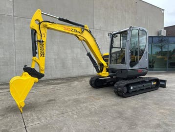 Veiling: Midigraafmachine Wacker Neuson 50Z3 Diesel 2016, Ophalen