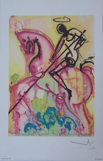 Salvador Dali (1904-1989) - Saint Georges