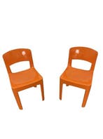 Allibert - Stoel (2) - c400 - Plastic - Ruimtevaarttijdperk, Antiek en Kunst