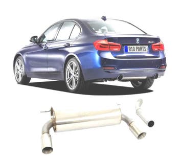 LIGNE DÉCHAPPEMENT BMW F30 316 320 325 LOOK M DOUBLE SORTIE, Autos : Pièces & Accessoires, Verzenden