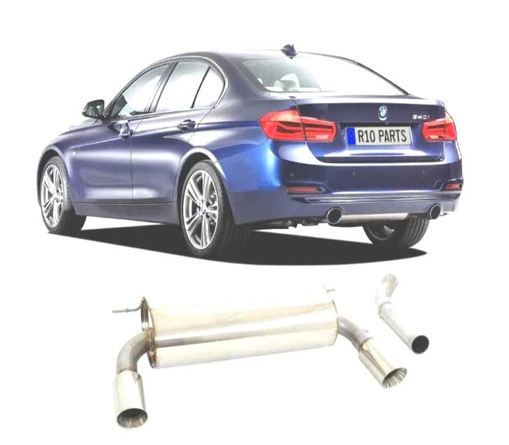 LIGNE DÉCHAPPEMENT BMW F30 316 320 325 LOOK M DOUBLE SORTIE, Autos : Pièces & Accessoires, Systèmes d'échappement, Envoi