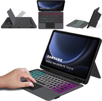 Samsung Tab Toetsenbordhoes QWERTZ | Retour deal -29% | S..., Verzenden, Nieuw