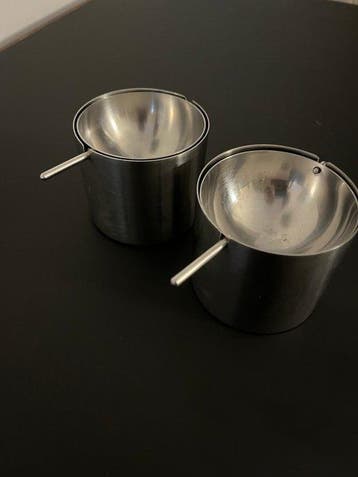 Stelton - Arne Jacobsen - Asbak (2) - Staal