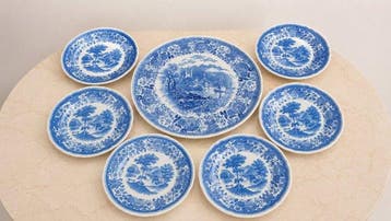 Villeroy & Boch - 6 Assiettes et 1 Grand Plat -