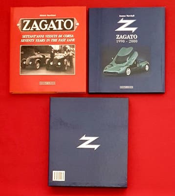 Zagato 1919-2000 2 Volums, Volume 1 dal 1919-1989 and Volume, Verzenden