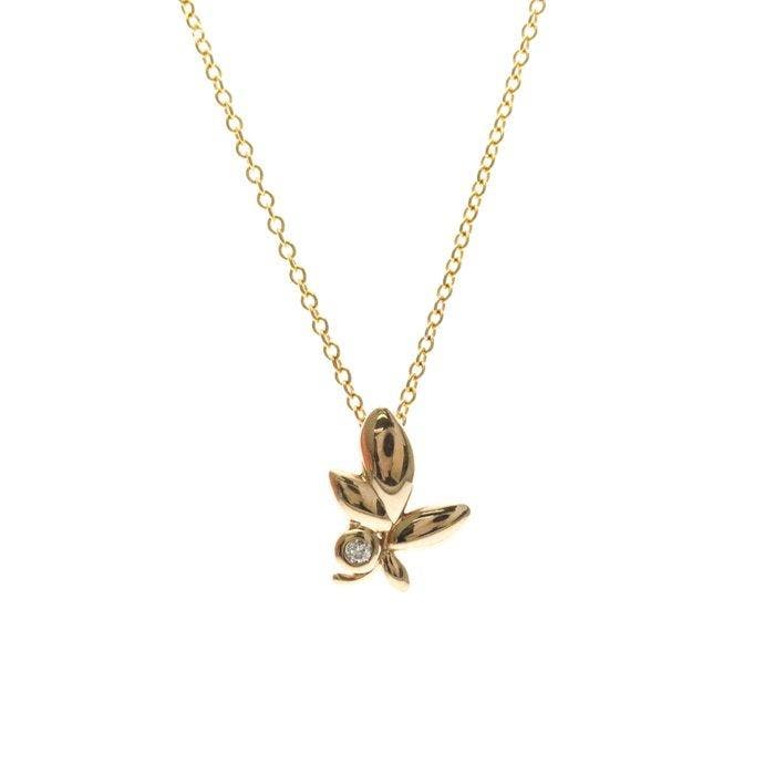 Tiffany & Co. - Ketting met hanger roze goud, Handtassen en Accessoires, Antieke sieraden