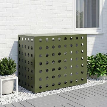 vidaXL Air Conditioner Hoes Olijfgroen 100 x 50 x 70 cm, Electroménager, Verzenden
