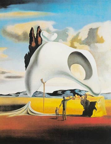 Salvador Dalí (1904-1989) (after) - Vestiges ataviques, Antiek en Kunst