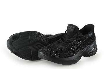 Skechers Sneakers in maat 38 Zwart, Kleding | Dames, Skechers, Verzenden, Zwart, Zo goed als nieuw
