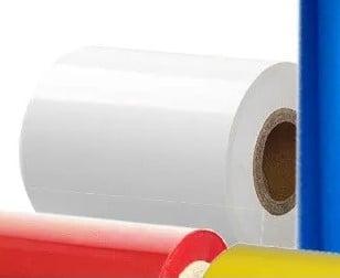 Inkt voor lintprinters transferfilm wit 300 m x 80 mm grote