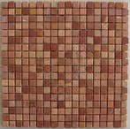 Wand Mozaïek Tegels Factory Marmer Anticato Rood - Matje..., Doe-het-zelf en Bouw, Tegels, Wandtegels, Nieuw, Ophalen of Verzenden