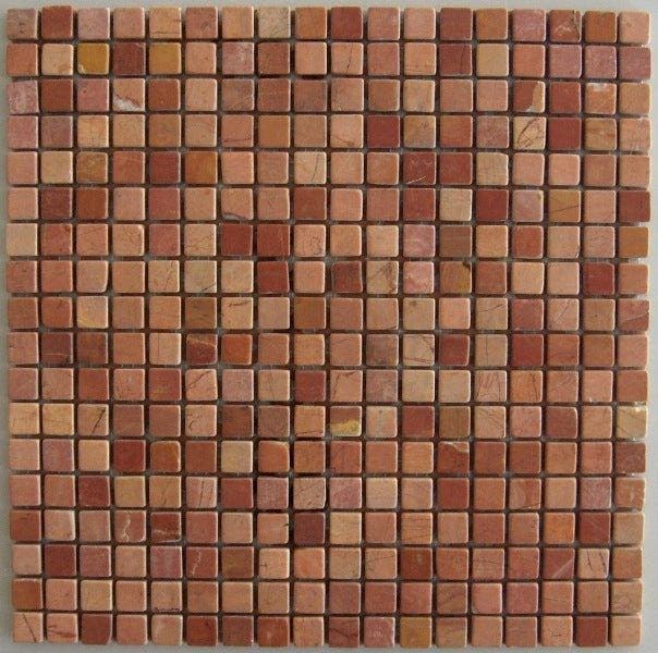 Wand Mozaïek Tegels Factory Marmer Anticato Rood - Matje..., Doe-het-zelf en Bouw, Tegels, 20 tot 40 cm, 20 tot 40 cm, 10 m² of meer