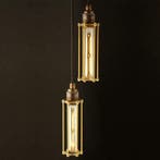 Hexagon Double met plafondkap Hanglamp, Verzenden, Nieuw