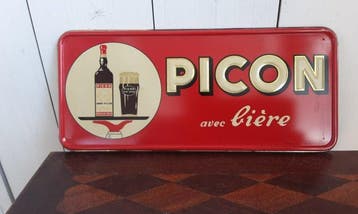 Picon Biere - Reclamebord - Metaal