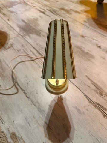 Nachtlampje - Metaal, Messing, Plastic - Zeldzame lamp uit, Antiek en Kunst