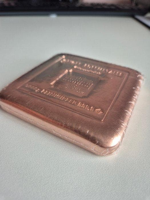1 kilogram - Koper .999 - Geiger Edelmetalle, Germany -, Timbres & Monnaies, Métaux nobles & Lingots