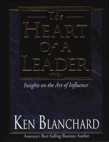The Heart of a Leader 9781562924881 Ken Blanchard, Verzenden, Zo goed als nieuw, Ken Blanchard