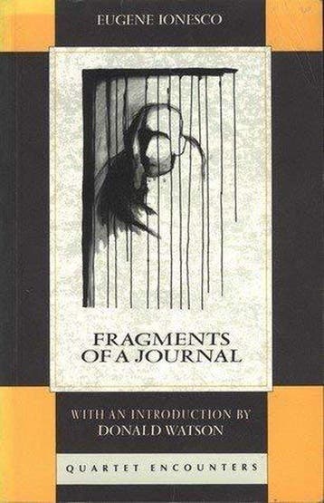 Eugene Ionesco - Fragments of a journal 9780704300453, Boeken, Verzenden, Gelezen, Eugène Ionesco