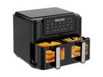 Airfryer XXL - 10L - 2500W - Heteluchtfriteuse - Dubbele, Verzenden, Nieuw