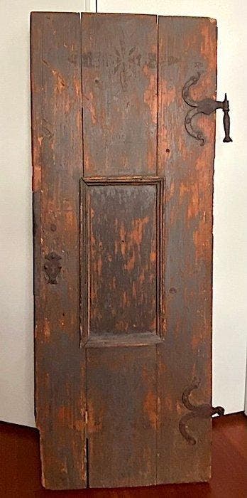 Panneau - Bois - Ancienne porte battante du XVIIIe/XIXe