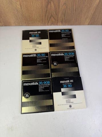 Maxell - Bobines de 18 cm Bobine à bobine