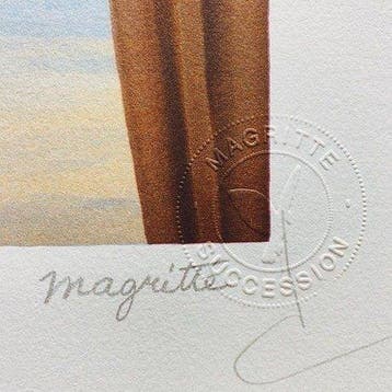 René Magritte (1898-1967), after - Décalcomanie