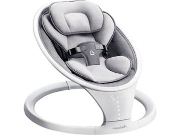 Munchkin Swing Grey - Babyschommel elektrisch - 5, Verzenden, Zo goed als nieuw