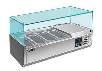 SARO Gekoelde opzetvitrine - EVRX 1200/380, Verzenden