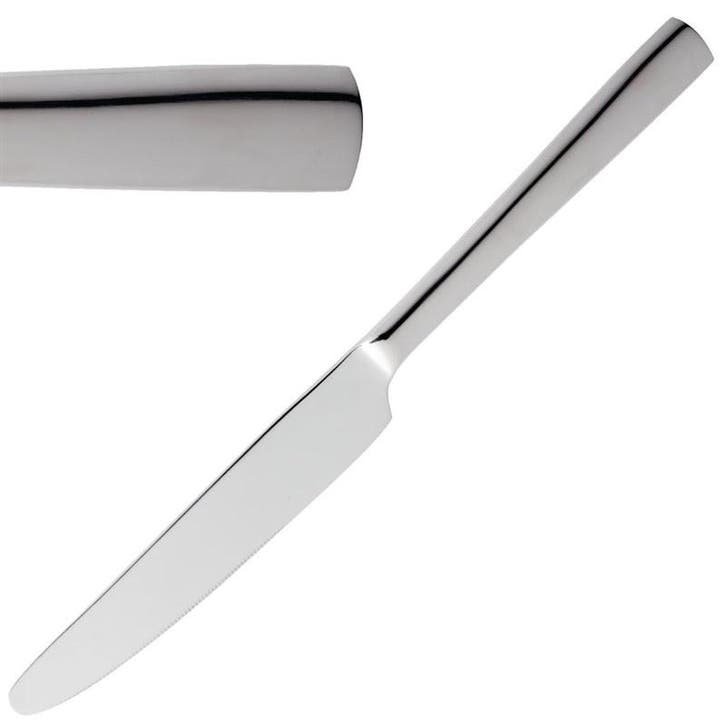 Tafelmessen | MODERNO | RVS | 12 Stuks | Lengte 225mm Amefa, Articles professionnels, Horeca | Équipement de cuisine, Envoi