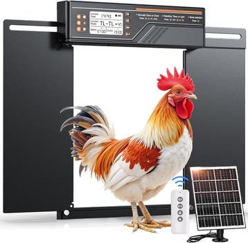Elektrische kippenklep 28x22cm | Retour deal | Nu kopen, Dieren en Toebehoren, Verzenden, Nieuw, Overige typen