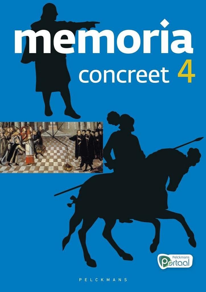 Memoria concreet 4 Leerwerkboek (incl. Pelckmans Portaal), Livres, Histoire mondiale, Envoi