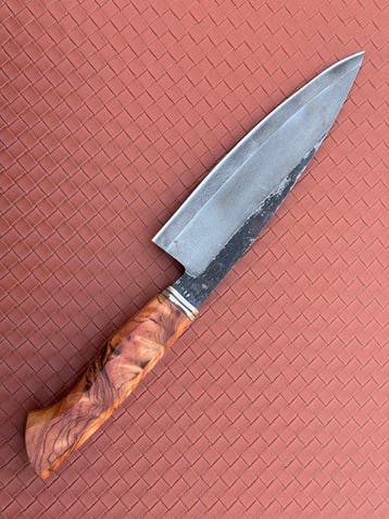 Custom Hand-Forged Premium Chefs Knife - Tafelmes - Staal,